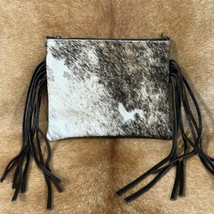 Cowhide Large Cosmetic Bag